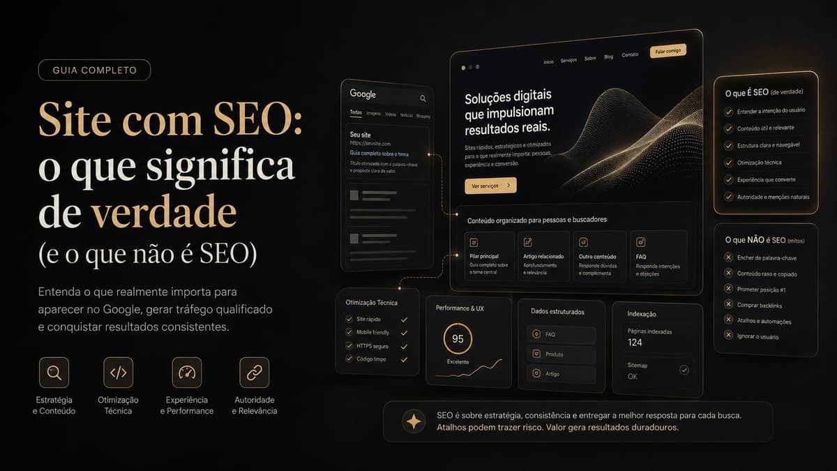 Representação abstrata arquitetônica de estrutura de site
